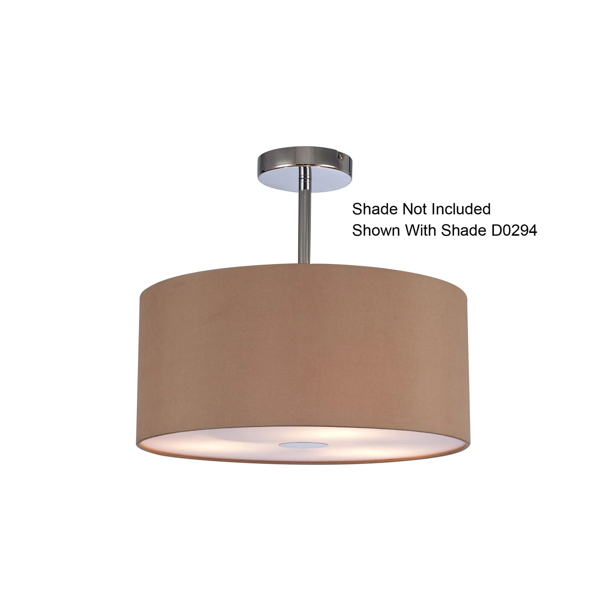 Baymont Semi Flush 3 Light Polished Chrome D0336  Deco Baymont PC